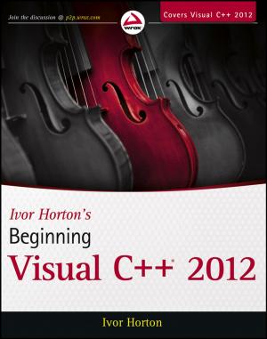 Cover of Ivor Horton's Beginning Visual C++ 2012