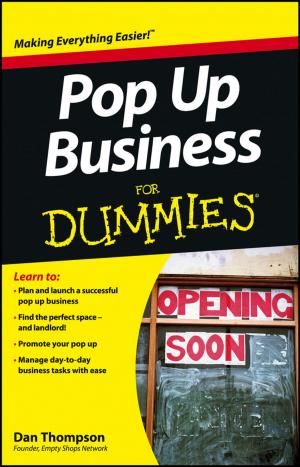 Cover of the book Pop-Up Business For Dummies by Peter Norman