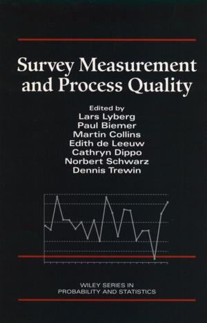 Cover of the book Survey Measurement and Process Quality by Franklin (Feng) Tao, William F. Schneider, Prashant V. Kamat