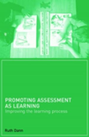 Cover of the book Promoting Assessment as Learning by Julie Shaw, Nick Frost