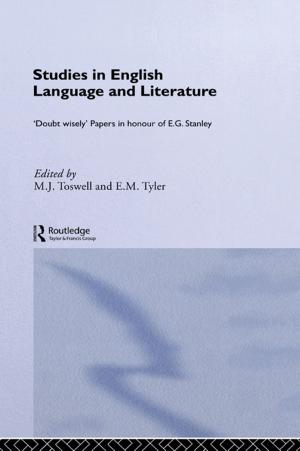 Cover of the book Studies in English Language and Literature by 