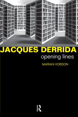 Cover of the book Jacques Derrida by Money-Kyrle, R E