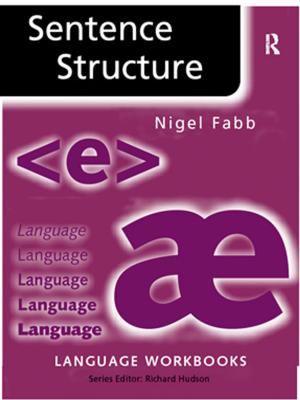 Book cover of Sentence Structure