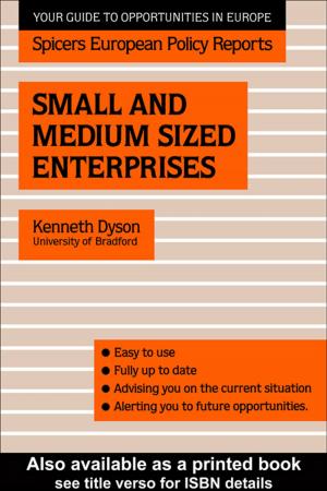 Cover of the book Small and Medium Sized Enterprises by Stewart P. Oakley