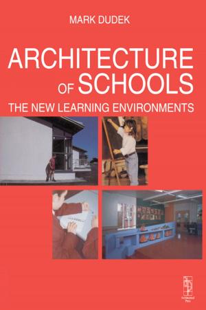Cover of Architecture of Schools: The New Learning Environments