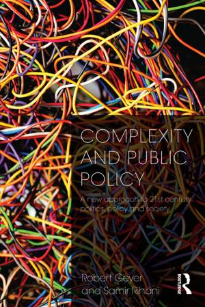 Cover of the book Complexity and Public Policy by Dustin Harp