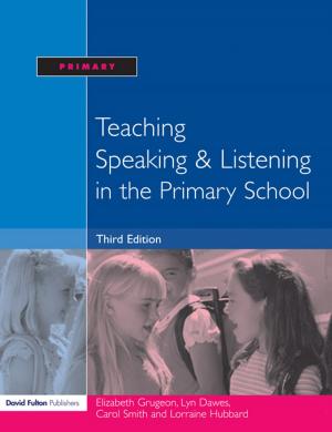 Book cover of Teaching Speaking and Listening in the Primary School