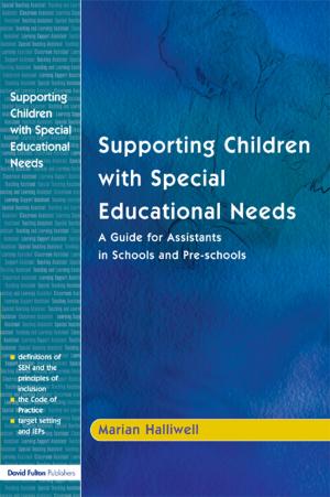 Cover of the book Supporting Children with Special Educational Needs by Susan Kavaler-Adler