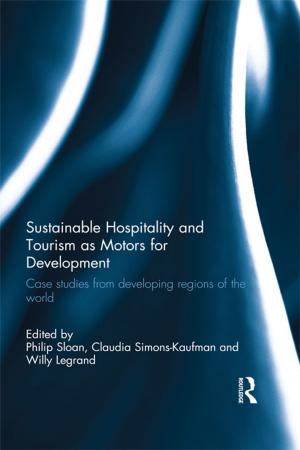 Cover of Sustainable Hospitality and Tourism as Motors for Development