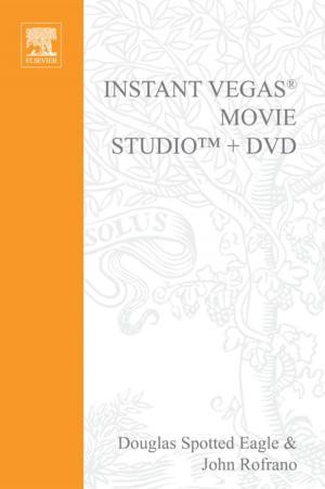 Cover of the book Instant Vegas Movie Studio +DVD by Charles F. Keyes, Shigeharu Tanabe