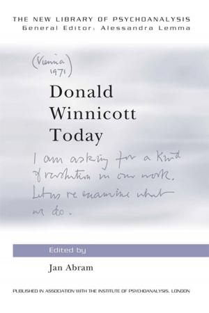 Cover of the book Donald Winnicott Today by Hurbert L Dreyfus