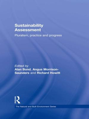 Cover of the book Sustainability Assessment by Penelope Freedman