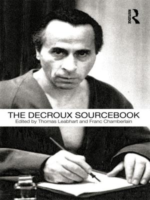 Cover of the book The Decroux Sourcebook by Lorraine Bell