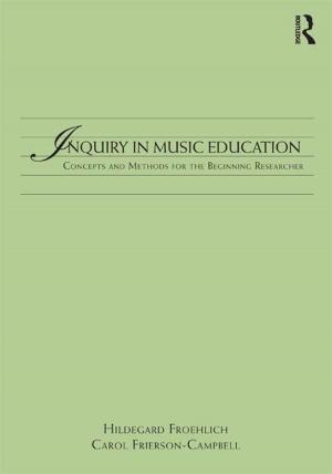 Cover of the book Inquiry in Music Education by Jens-Uwe Wunderlich, Meera Warrier