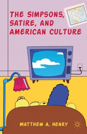Book cover of The Simpsons, Satire, and American Culture