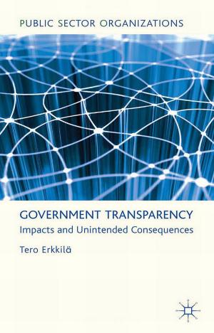 Cover of the book Government Transparency by P. Ifergan