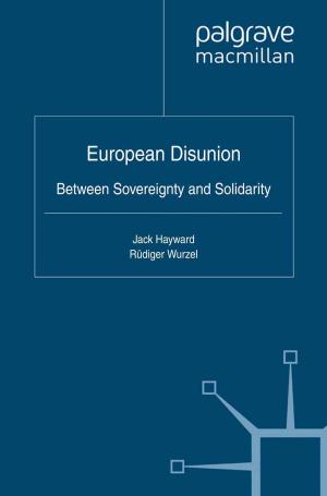 Cover of the book European Disunion by Gerri Kimber