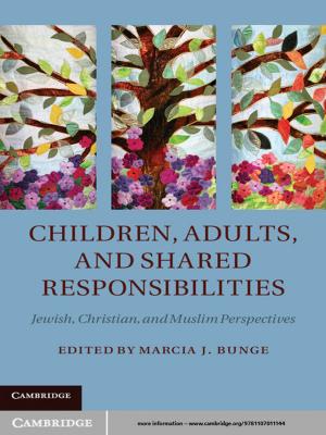 Cover of the book Children, Adults, and Shared Responsibilities by Juan J. de Pablo, Jay D. Schieber