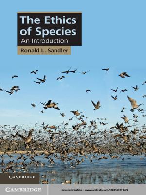bigCover of the book The Ethics of Species by 