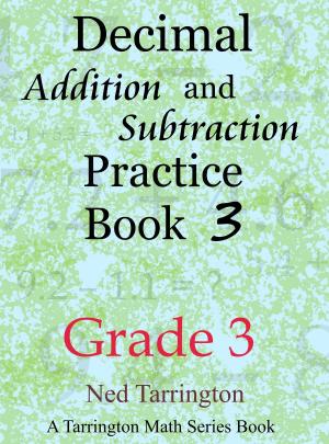 Cover of Decimal Addition and Subtraction Practice Book 3, Grade 3