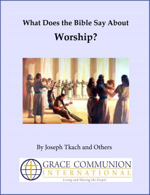 Cover of the book What Does the Bible Say About Worship? by Michael D. Morrison