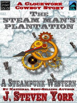 Book cover of The Steam Man's Plantation: A Clockwork Cowboy Story