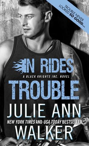 Cover of the book In Rides Trouble by Leona Bushman, LJ Bushman