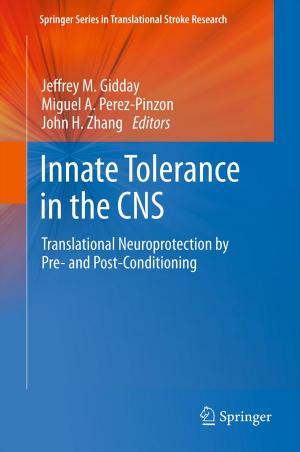 Cover of the book Innate Tolerance in the CNS by 