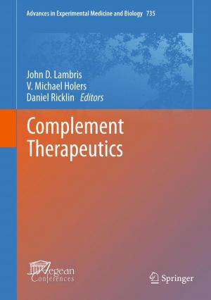 Cover of the book Complement Therapeutics by E.A. Gehan, N.A. Lemak