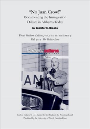 Cover of the book "No Juan Crow!": Documenting the Immigration Debate in Alabama Today by James W. Hewitt