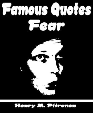 Book cover of Famous Quotes on Fear