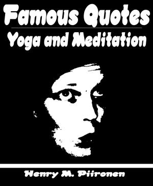 Book cover of Famous Quotes on Yoga and Meditation