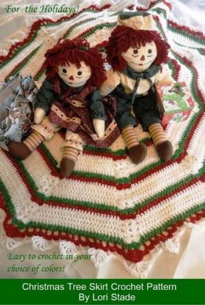 Cover of the book Christmas Tree Skirt Crochet Pattern by Doris Chan