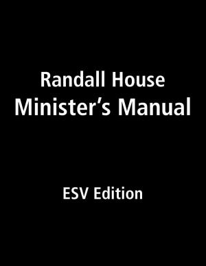 Cover of Randall House Minister's Manual ESV Edition