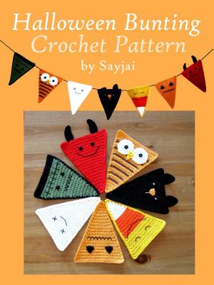 Book cover of Halloween Bunting Crochet Pattern