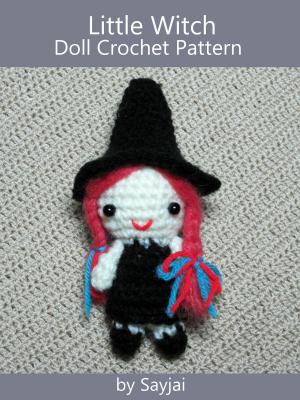 Book cover of Little Witch Doll Crochet Pattern