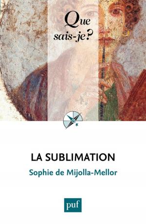 bigCover of the book La sublimation by 