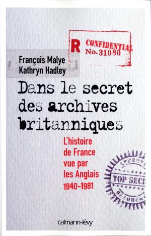 Cover of the book Dans le secret des archives britanniques by Françoise Rudetzki