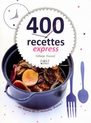 Cover of the book 400 recettes express en moins de 15 minutes chrono by Richard SÉNÉJOUX, Amaury de ROCHEGONDE