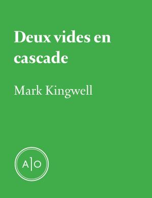 Cover of the book Deux vides en cascade by Nicolas Langelier