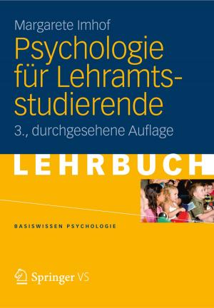 Cover of the book Psychologie für Lehramtsstudierende by 