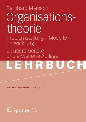 Cover of the book Organisationstheorie by Volker Johanning, Roman Mildner