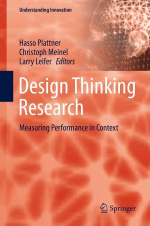 Cover of the book Design Thinking Research by Peter Buxmann, Wolfgang König