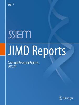 Cover of the book JIMD Reports - Case and Research Reports, 2012/4 by Hans-Peter Braun, Martin Reents, Peter Zahn, Patrick Wenzel