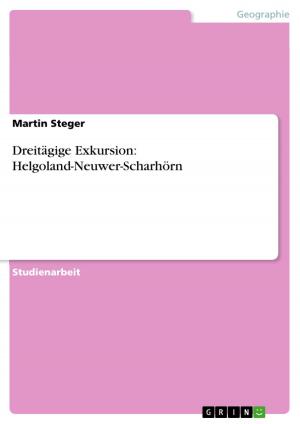 Book cover of Dreitägige Exkursion: Helgoland-Neuwer-Scharhörn