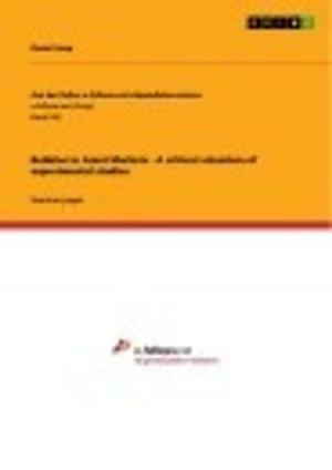 Cover of the book Bubbles in Asset Markets - A critical valuation of experimental studies by Florian Dawe, Dirk Janssen
