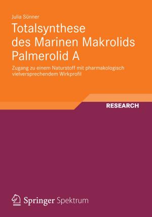 Cover of the book Totalsynthese des Marinen Makrolids Palmerolid A by Hans-Jürgen Arlt, Jürgen Schulz