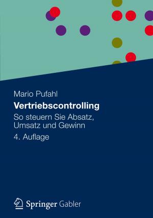 Cover of the book Vertriebscontrolling by Heribert Meffert, Christoph Burmann, Manfred Kirchgeorg