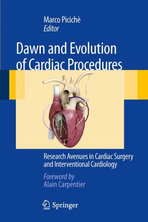 Cover of the book Dawn and Evolution of Cardiac Procedures by Davide Schiffer, M.T. Giordana, A. Mauro, R. Soffietti