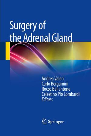 Cover of the book Surgery of the Adrenal Gland by M. Maggiolini, G.de Luca, M. Bria